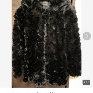 Zara hoodie fur jacket